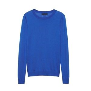NWT Banana Republic Silk Cashmere Crew Sweater